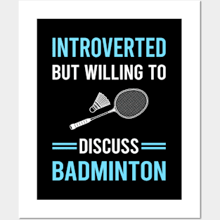 Introverted Badminton Posters and Art